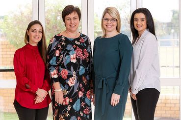 Shelby Roberts, Judy Theron, Liane Koorsse, Nicole Deschamps